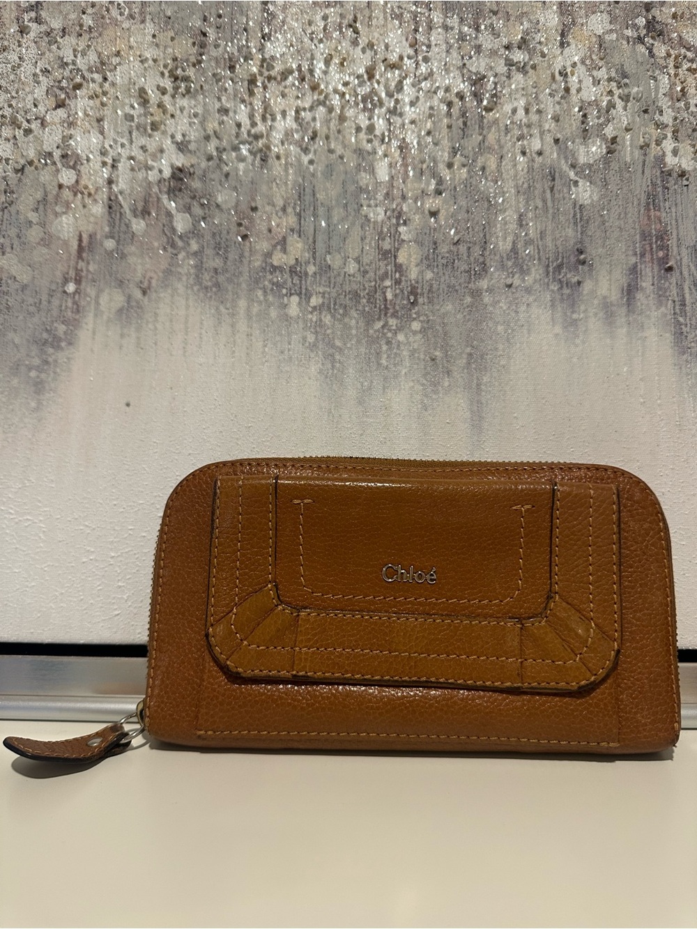 Chloe zip wallet with COA
